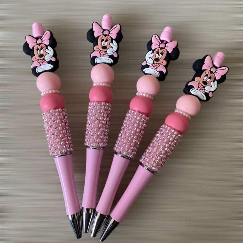 Sparkly pink Minnie mouse